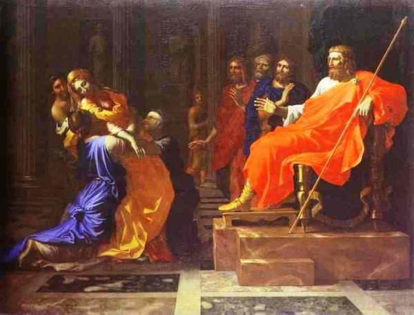 Esther before Ahasuerus, late 1650s