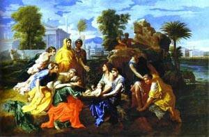 Baby Moses Saved From River 1651