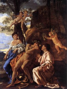 Bacchanal of Putti I