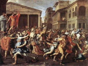 The Rape of the Sabine Women 1637-38