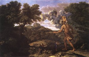 Landscape with Diogenes c. 1647