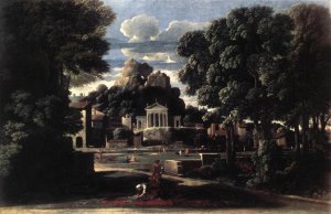 Landscape with the Gathering of the Ashes of Phocion by his Widow 1648