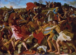 Victory of Joshua over the Amalekites, 1625-6