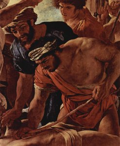 The Martyrdom of Saint Erasmus, detail