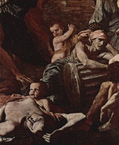 The Plague of Asdod, Detail